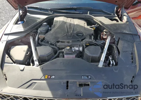 2022 Genesis G80 Sport Prestige из США, поврежденный, VIN KMTGB4SD0NU113528